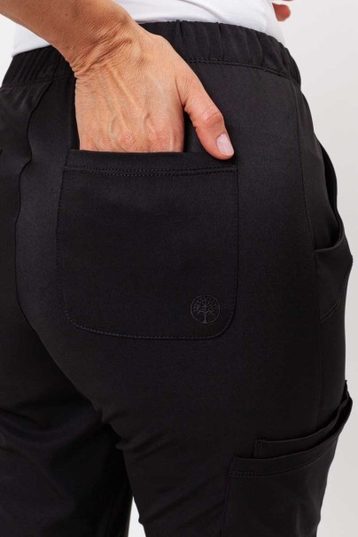 Women's Healing Hands scrubs set (Monica top, Rebecca trousers) black-10