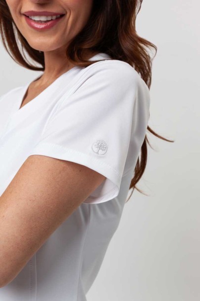 Women's Healing Hands scrubs set (Monica top, Rebecca trousers) white-6