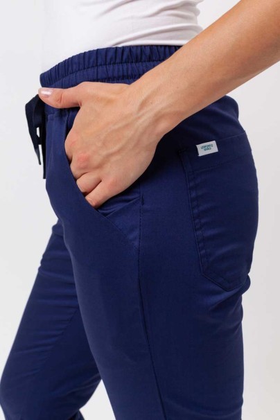 Women's Uniforms World Zora scrub top navy-4