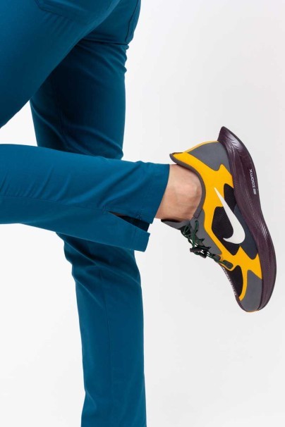 Women's Uniforms World Zora scrub top caribbean blue-6