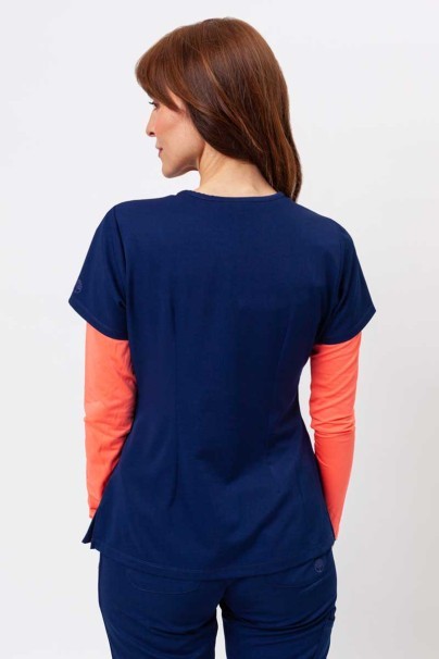 Women's Healing Hands scrubs set (Monica top, Rebecca trousers) navy-3