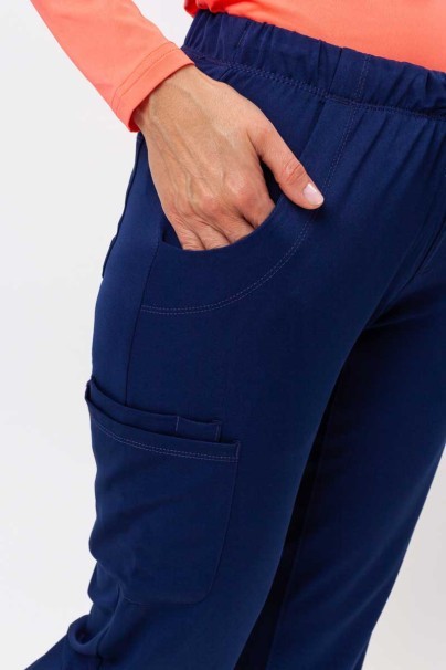 Women's Healing Hands scrubs set (Monica top, Rebecca trousers) navy-9