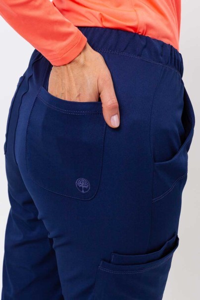 Women's Healing Hands scrubs set (Monica top, Rebecca trousers) navy-10