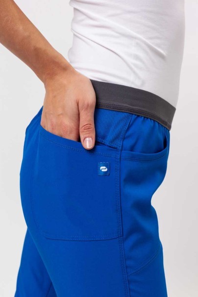 Women's Cherokee Infinity Slim Pull-on scrub trousers galaxy blue-6