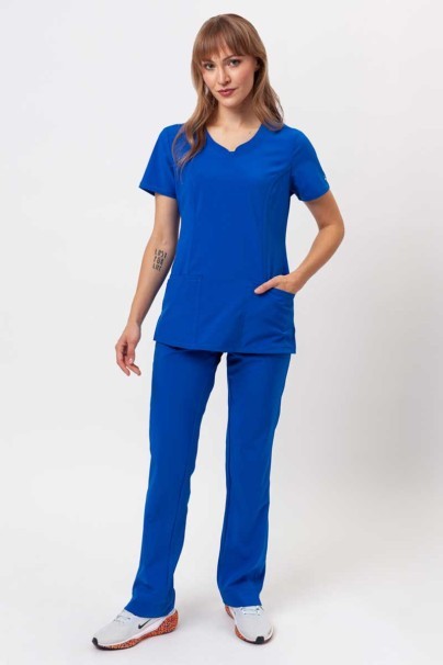 Women's Cherokee Infinity Slim Pull-on scrub trousers galaxy blue-2