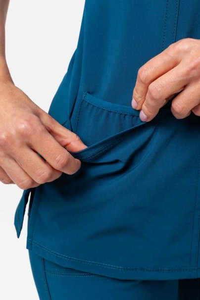 Women's Cherokee Infinity scrubs set caribbean blue-7