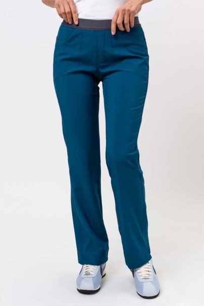 Women's Cherokee Infinity scrubs set caribbean blue-8