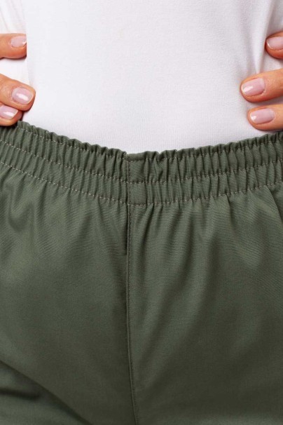 Women's Cherokee Originals scrubs set (V-neck top, N.Rise trousers) olive-9