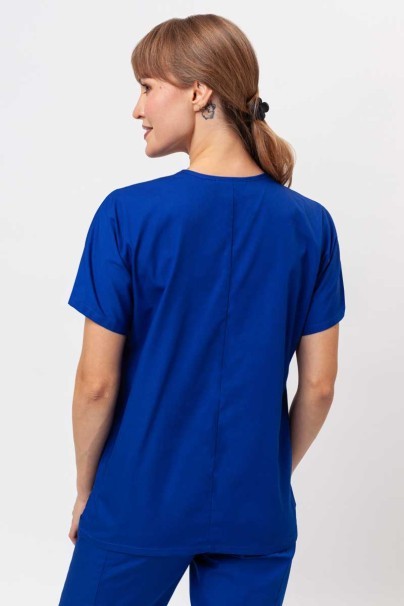 Women's Cherokee Originals scrubs set (V-neck top, N.Rise trousers) galaxy blue-4