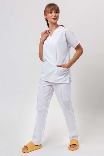 Women’s Cherokee Originals Natural Rise scrub trousers  white-4