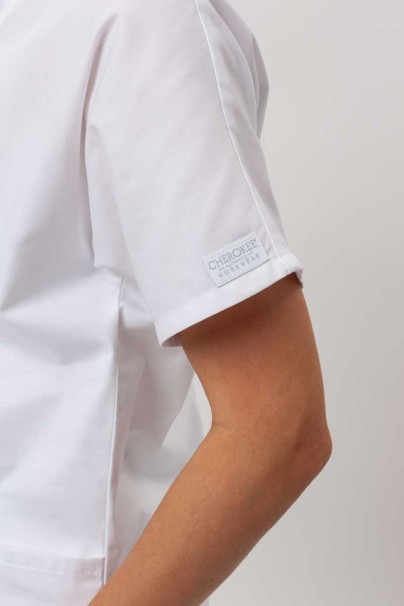 Women's Cherokee Originals scrubs set (V-neck top, N.Rise trousers) white-5