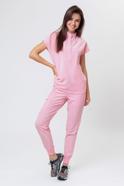 Women's Uniforms World 518GTK™ Avant On-Shift scrub top pink-2