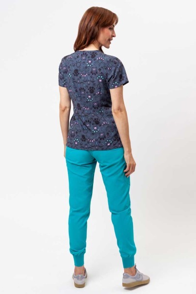 Women’s Maevn Prints scrub top Regal Paws-6