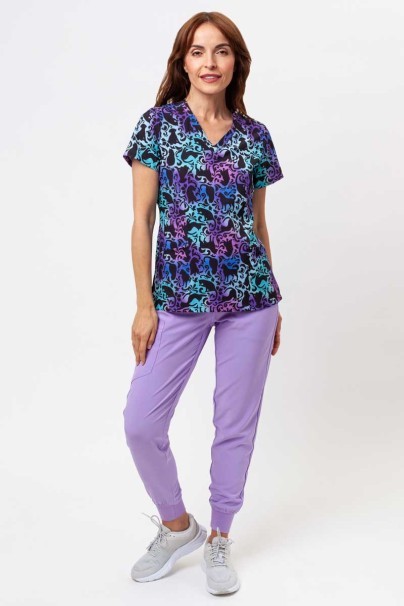Women’s Maevn Prints scrub top Love In Every Paw-6