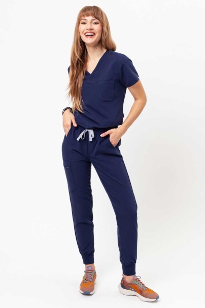 Women’s Uniforms World 518GTK™ Phillip scrubs set navy-13