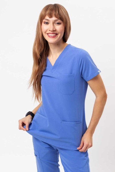 Women’s Uniforms World 518GTK™ Phillip scrubs set ceil blue-2