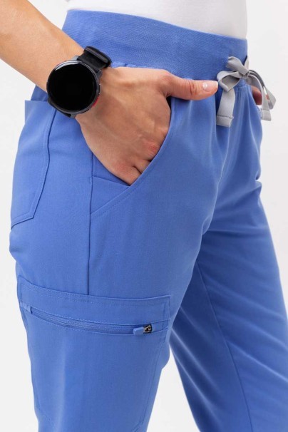 Women’s Uniforms World 518GTK™ Phillip scrubs set ceil blue-10