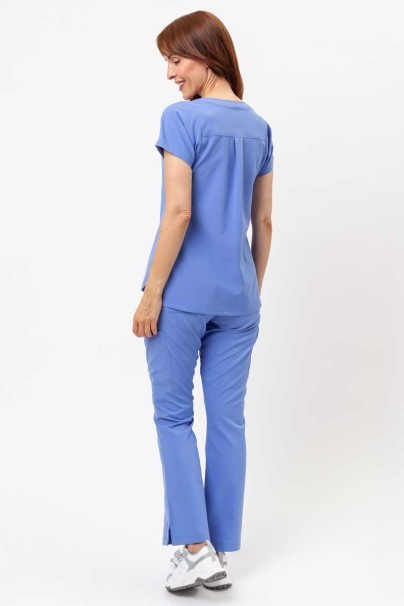 Women's Maevn Momentum Flare Leg jogger scrub trousers ceil blue-8