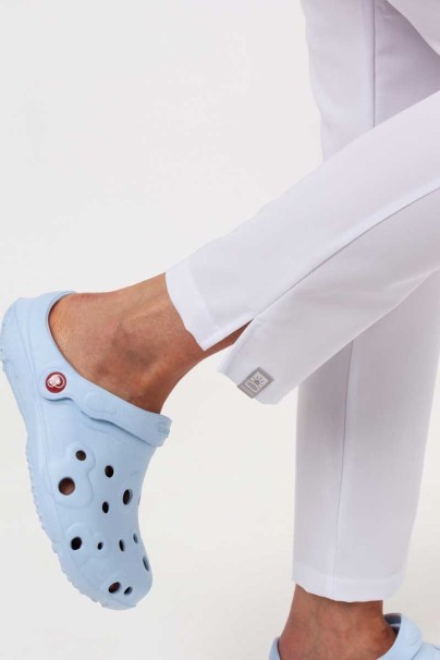 Women's Sunrise Uniforms Premium Pride scrub trousers white-6