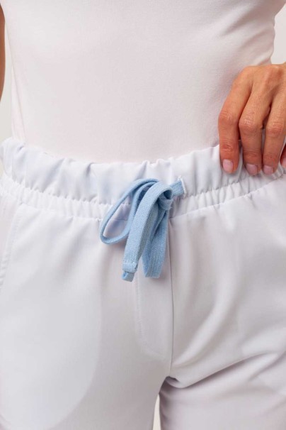 Women's Sunrise Uniforms Premium Pride scrub trousers white-5