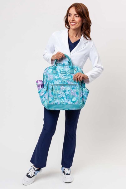 Women's Healing Hands Flo lab coat-7