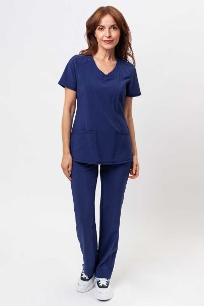 Women's Cherokee Infinity Slim Pull-on scrub trousers navy-2