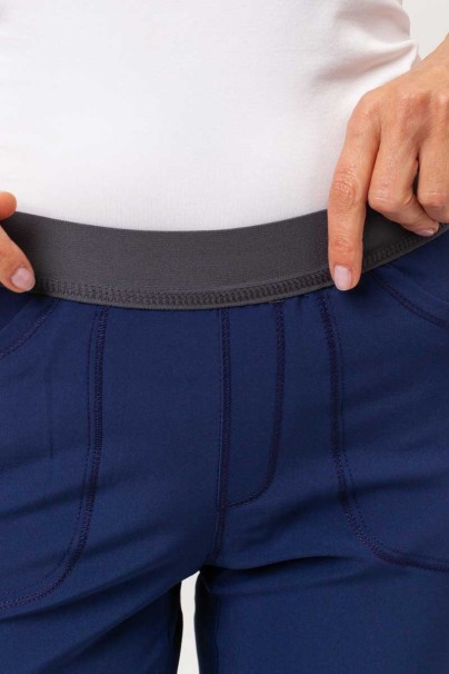 Women's Cherokee Infinity Slim Pull-on scrub trousers navy-4