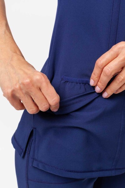 Women's Cherokee Infinity scrubs set navy-7