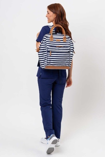 Women's Cherokee Infinity scrubs set navy-16