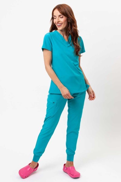 Women's Uniforms World 309TS™ Valiant scrub trousers teal blue-8