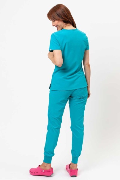 Women's Uniforms World 309TS™ Valiant scrub trousers teal blue-2