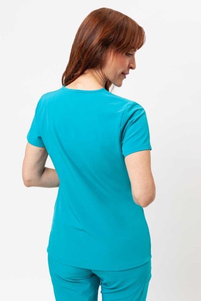 Women’s Uniforms World 309TS™ Valiant scrubs set teal blue-4