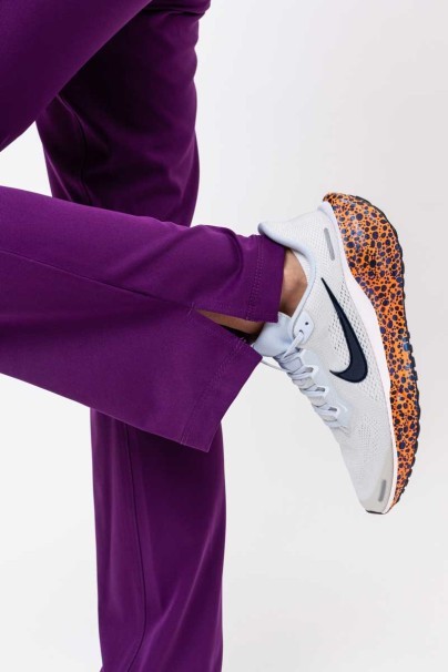 Women's Healing Hands scrubs set (Monica top, Rebecca trousers) eggplant-13