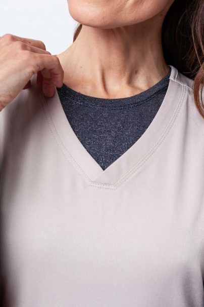 Women's Healing Hands scrubs set (Monica top, Rebecca trousers) khaki-4