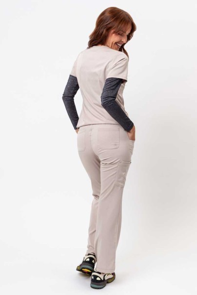 Women's Healing Hands scrubs set (Monica top, Rebecca trousers) khaki-15