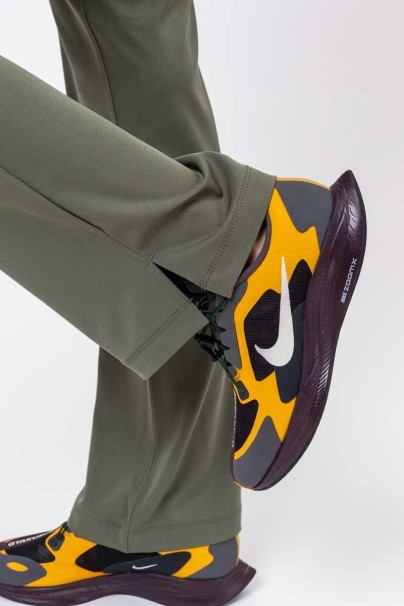 Women's Healing Hands Rebecca Flare scrub trousers olive-8