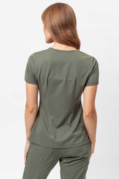 Women's Healing Hands scrubs set (Monica top, Rebecca trousers) olive-3