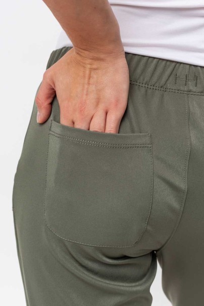 Women's Healing Hands scrubs set (Monica top, Rebecca trousers) olive-11