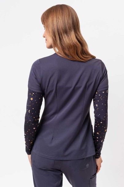 Women's Healing Hands scrubs set (Monica top, Rebecca trousers) pewter-4