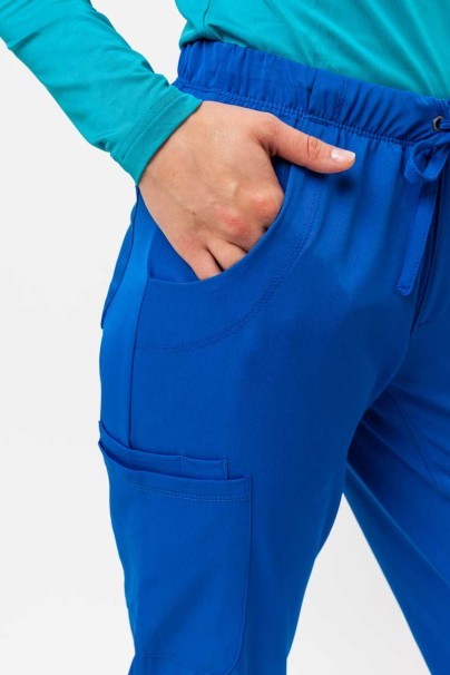 Women's Healing Hands scrubs set (Monica top, Rebecca trousers) royal blue-12