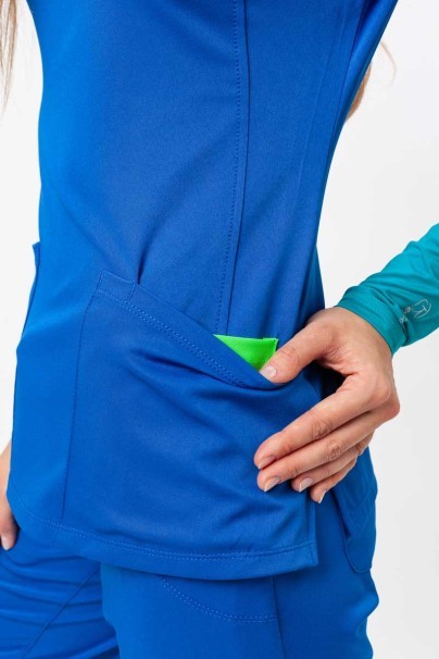 Women's Healing Hands scrubs set (Monica top, Rebecca trousers) royal blue-8