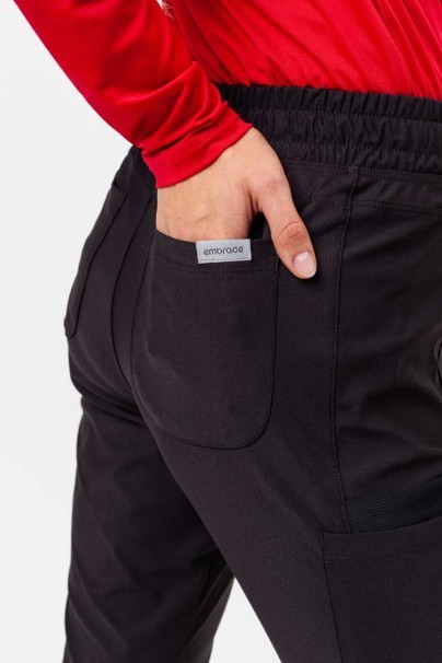 Women's Maevn Embrace Nora scrub trousers black-4