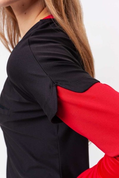 Women's Maevn Embrace scrubs set (Luna top, Nora trousers) black-5