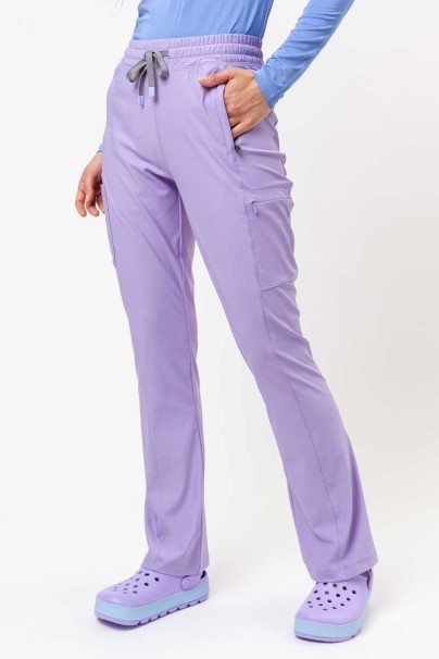 Women's Maevn Embrace scrubs set (Luna top, Nora trousers) lavender-11