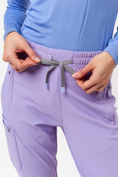 Women's Maevn Embrace scrubs set (Luna top, Nora trousers) lavender-16