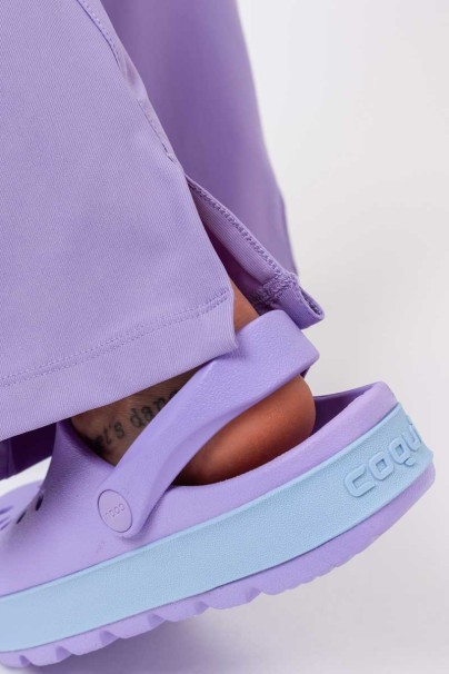 Women's Maevn Embrace scrubs set (Luna top, Nora trousers) lavender-17