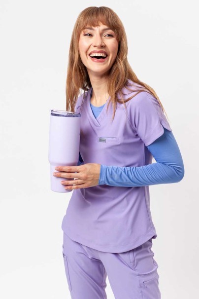 Women's Maevn Embrace scrubs set (Luna top, Nora trousers) lavender-18