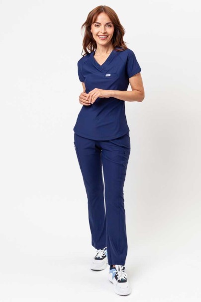 Women's Maevn Embrace Nora scrub trousers navy-2