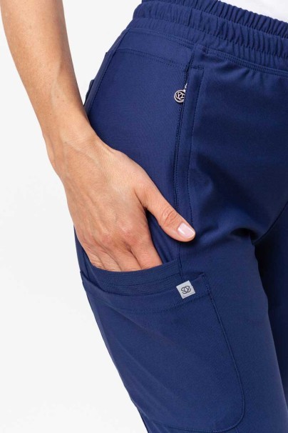 Women's Maevn Embrace Nora scrub trousers navy-4