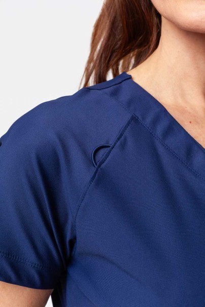 Women's Maevn Embrace scrubs set (Luna top, Nora trousers) navy-6